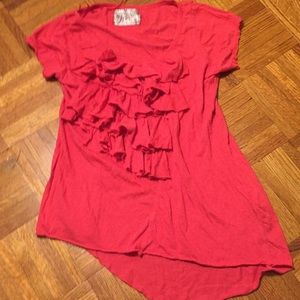 Zara red shirt